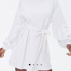 Terry cloth tie dress